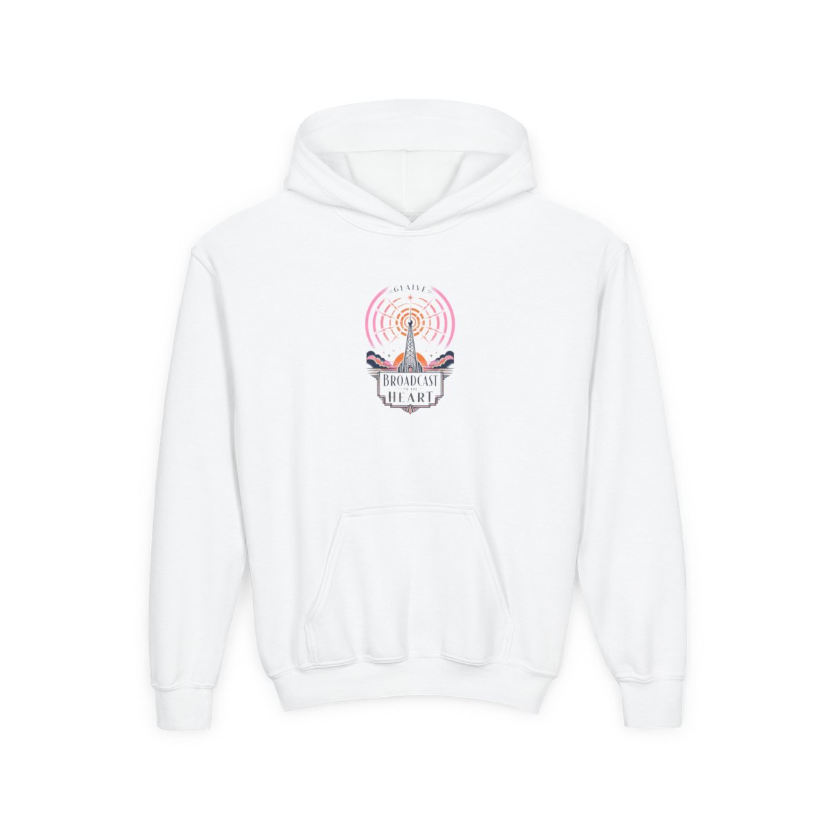 Glaive "Broadcast to the Heart" Kids Hoodie
