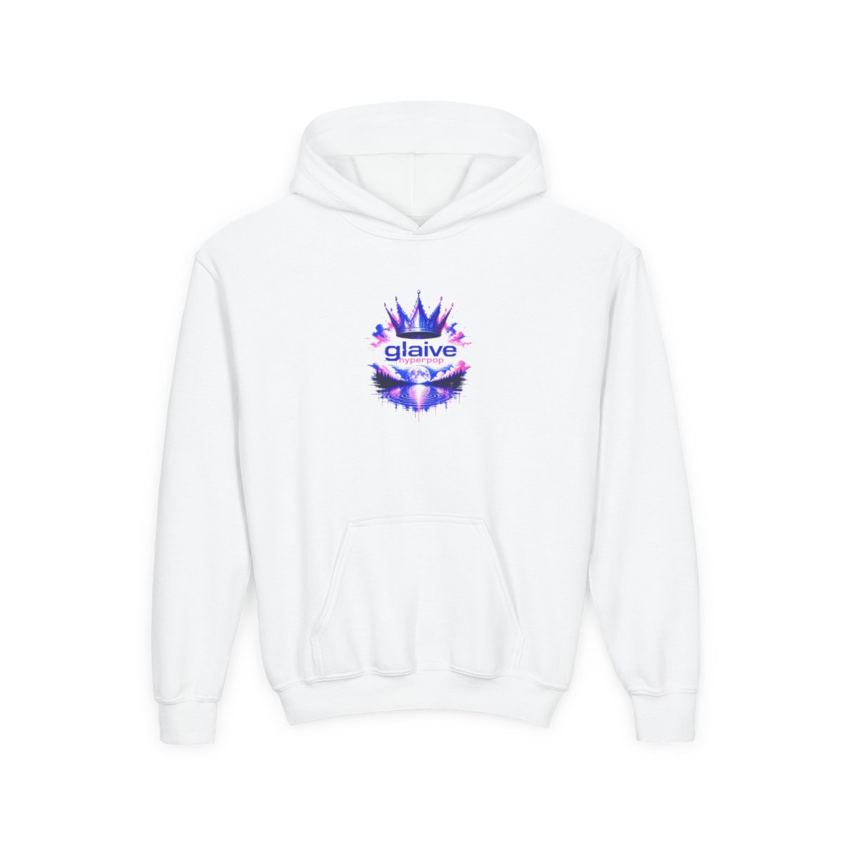 Glaive "Glaive Hyperpop" Kids Hoodie — official Glaive Hoodies